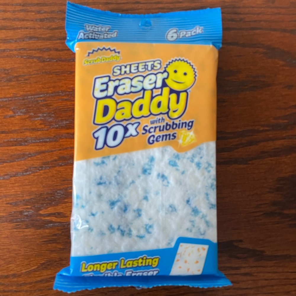 ScrubDaddy Eraser Sheets! 6 Pack!